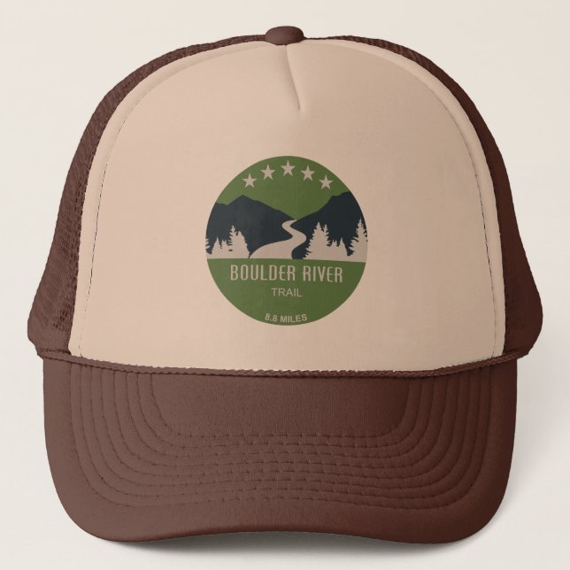 Casquette Boulder River Trail Washington (Devant)