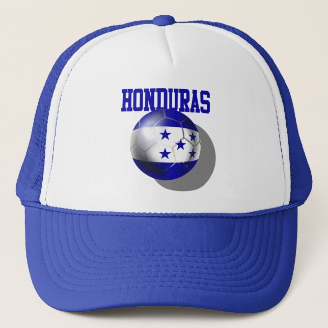 Casquette Boule 2014 de drapeau du Brésil Honduras du (Devant)