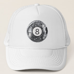Casquette Boule Disco Trendy Style Rétro 8 Boule Femme Moder