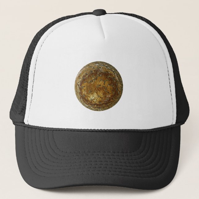 Casquette boule dorée (Devant)