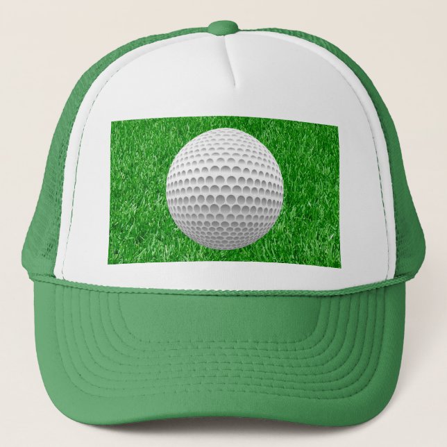 Casquette Boule et vert de golf (Devant)