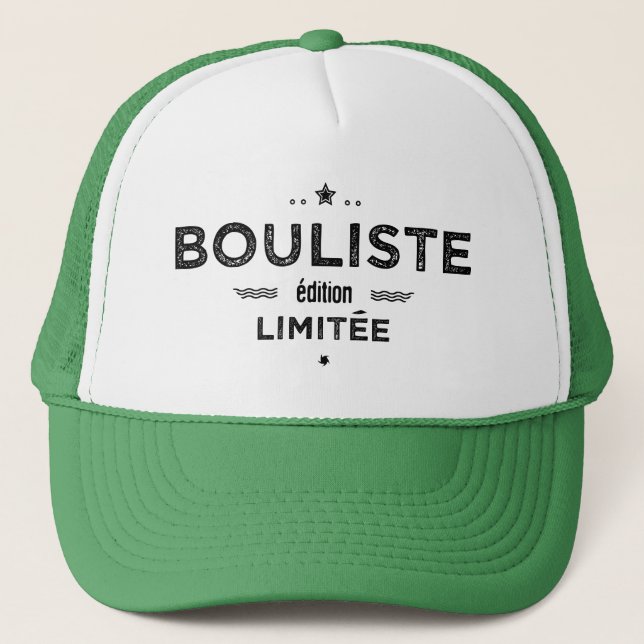 Casquette Bouliste édition limitée (Devant)