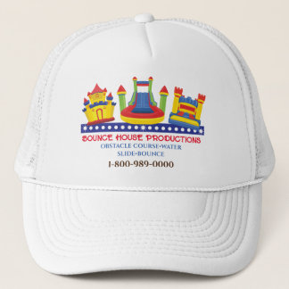 CASQUETTE BOUNCE BOUNCY HOUSE ANNIVERSAIRE FÊTE VOTRE ENTREP