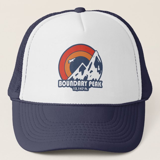 Casquette Boundary Peak Nevada Sun Eagle (Devant)