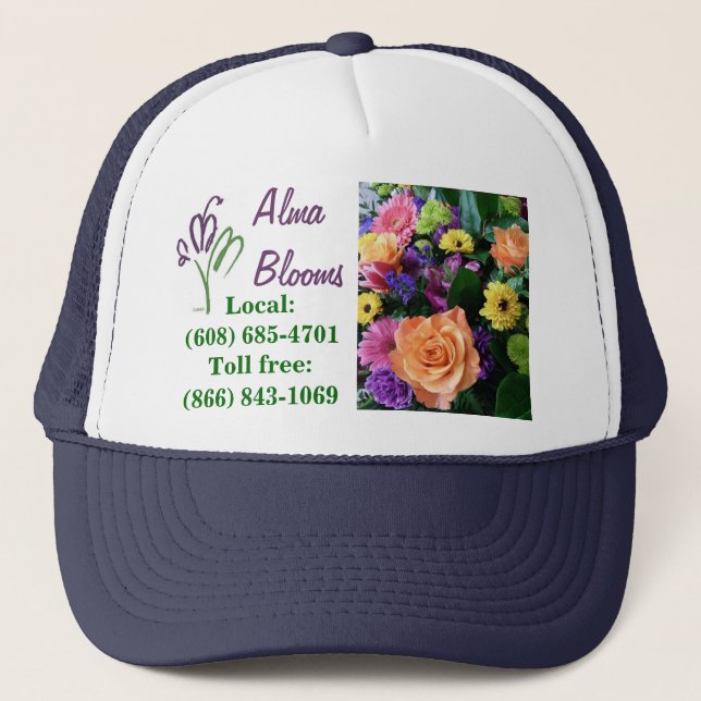 Casquette Bouquet (Devant)