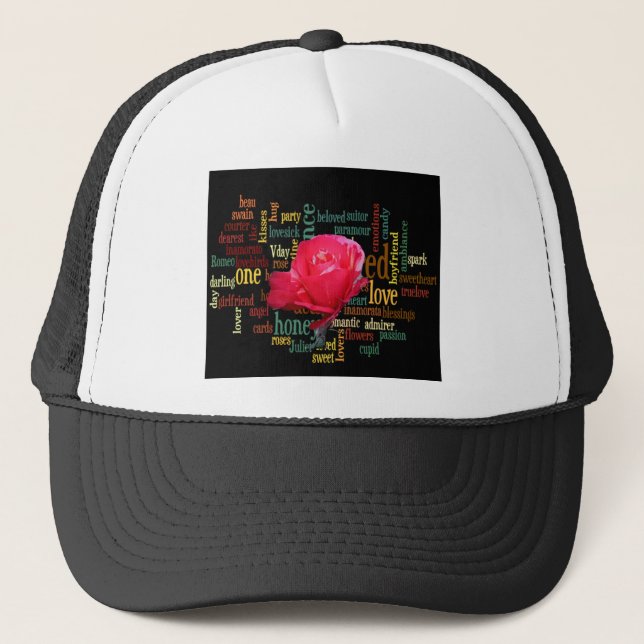 Casquette Bouquet d'amour : Une expression sincère (Devant)