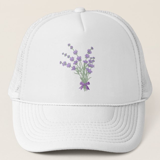 Casquette Bouquet de lavande (Devant)