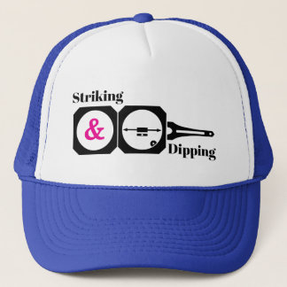 Casquette Boussole de géologue frappante et inclinée