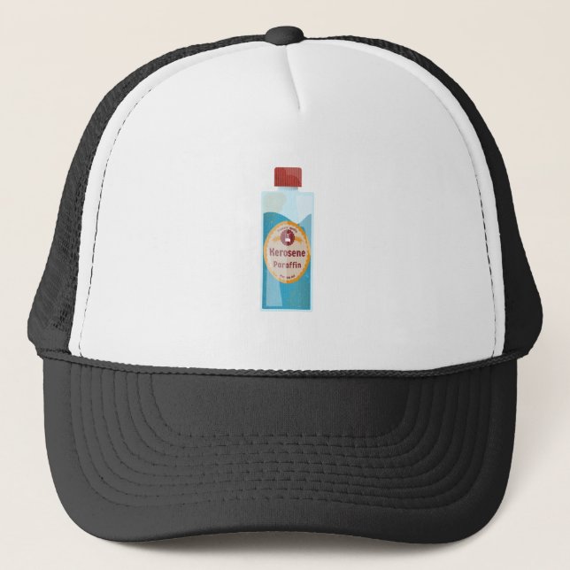 Casquette Bouteille de kérosène Paraffine (Devant)