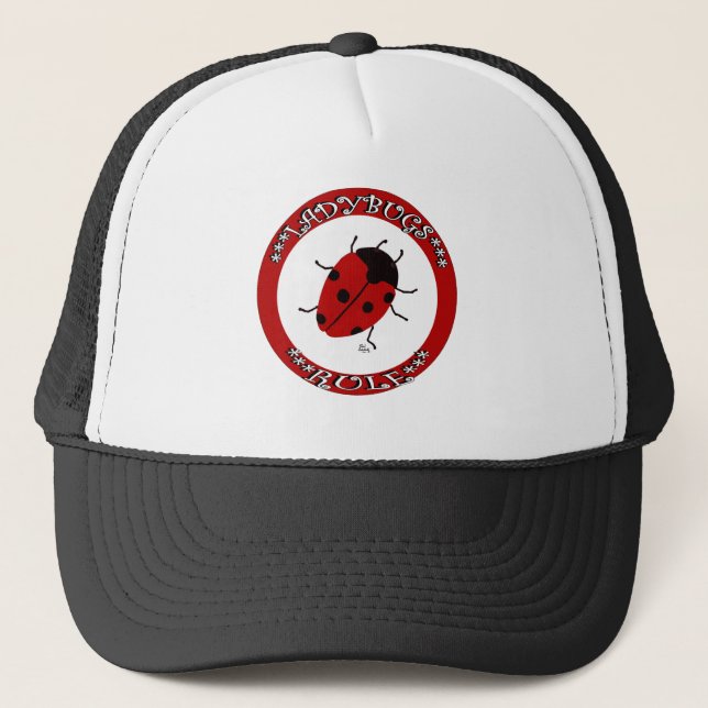 Casquette Bouton Ladybug (Devant)