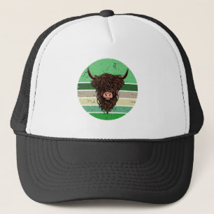 Casquette Bovins de Highland pour un éleveur de bovins