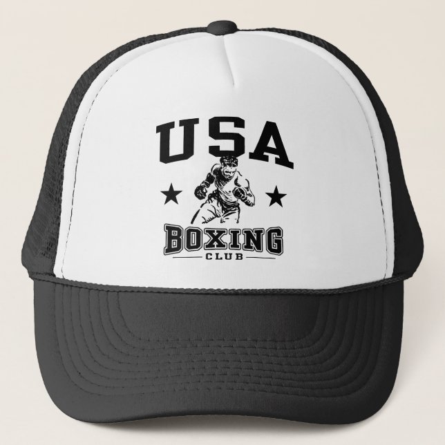 Casquette Boxe USA (Devant)