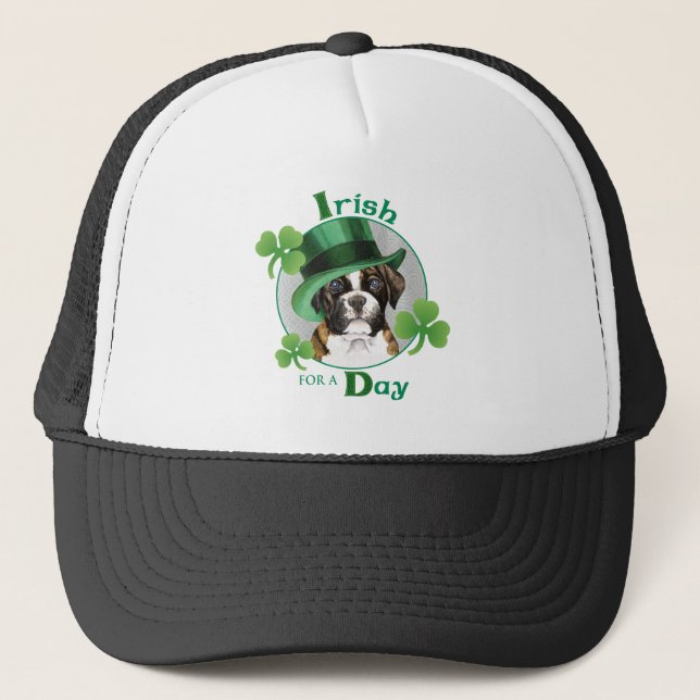 Casquette Boxer de la Saint Patrick (Devant)