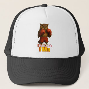 Casquette Boxing Owl  Win with Patience