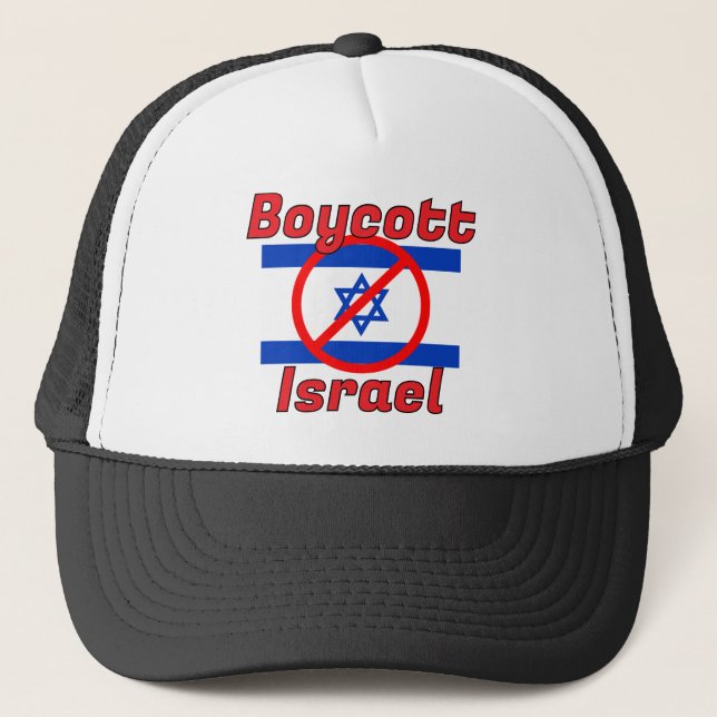Casquette Boycott Israël Chapeau (Devant)