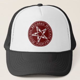 Casquette Braise Seitan Vegan Pentagram (light version)