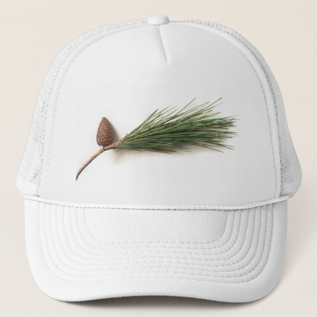 Casquette Branche de pin avec la pinecone (Devant)