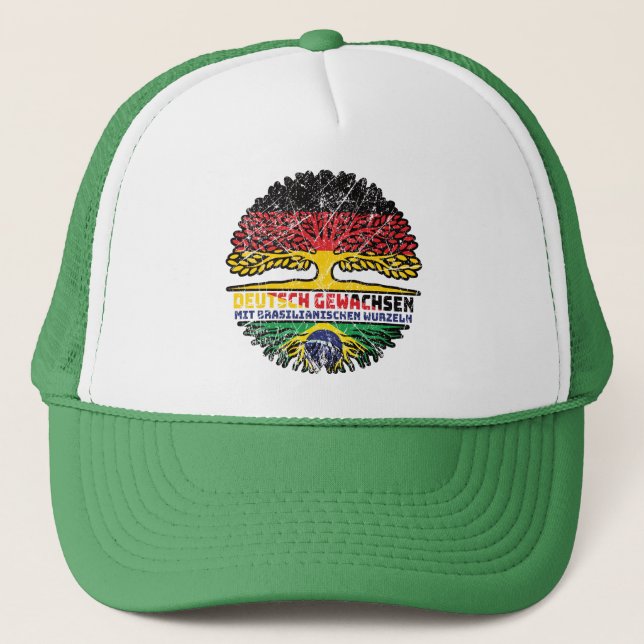 Casquette Brasilien Brasilianisch Deutsch Deutschland Baum (Devant)