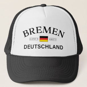 Casquette Bremen Deutschland coordonne allemand