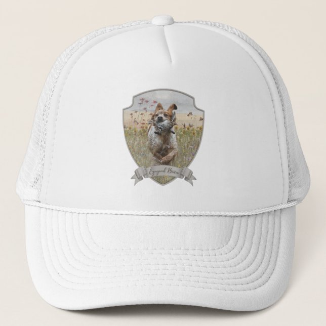 Casquette Bretagne Espagnol chasse caille, Art (Devant)