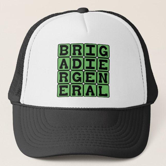 Casquette Brigadier général, leader militaire (Devant)