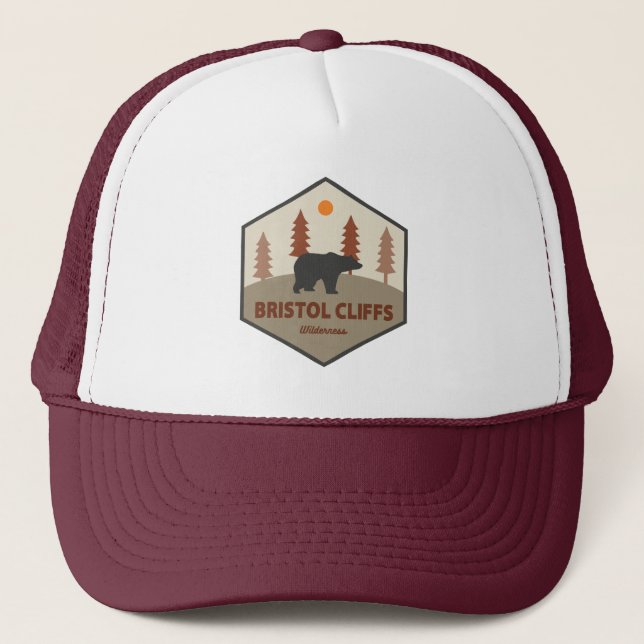 Casquette Bristol Cliffs Ours sauvage (Devant)