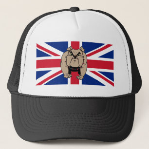 Casquette britannique du R-U de bouledogue