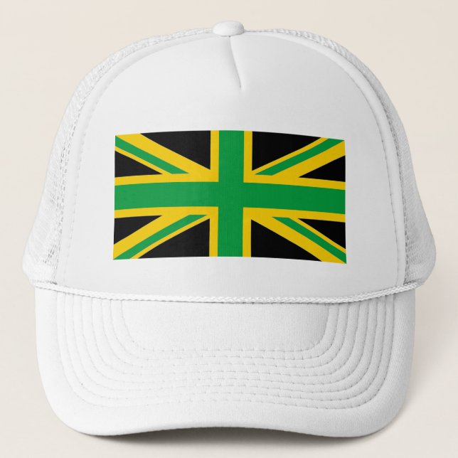 Casquette Britannique - Union Jack jamaïcaine (Devant)