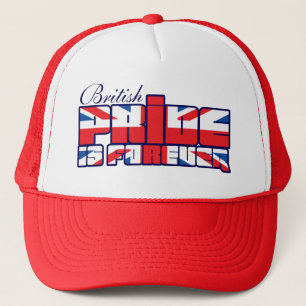 Casquette British Pride est pour toujours union jack casquet