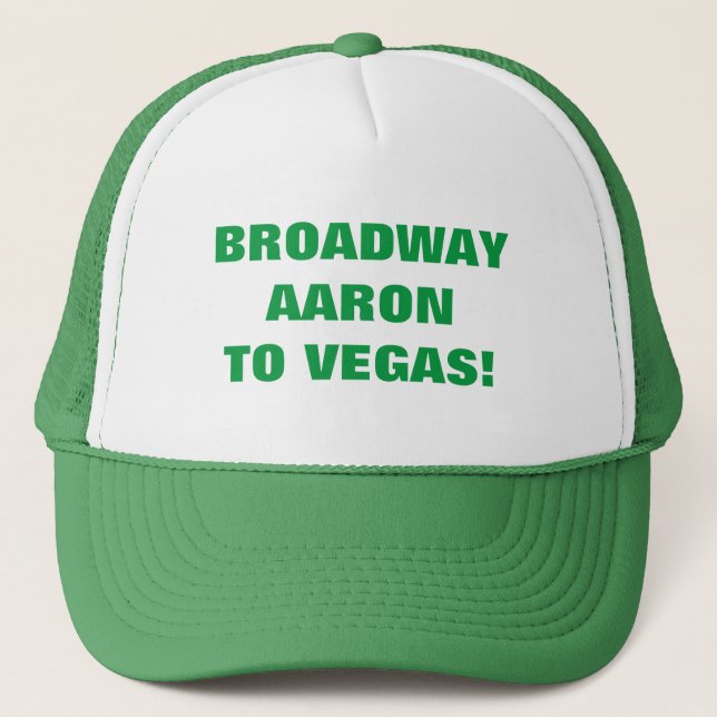 CASQUETTE BROADWAY AARON À VEGAS (Devant)
