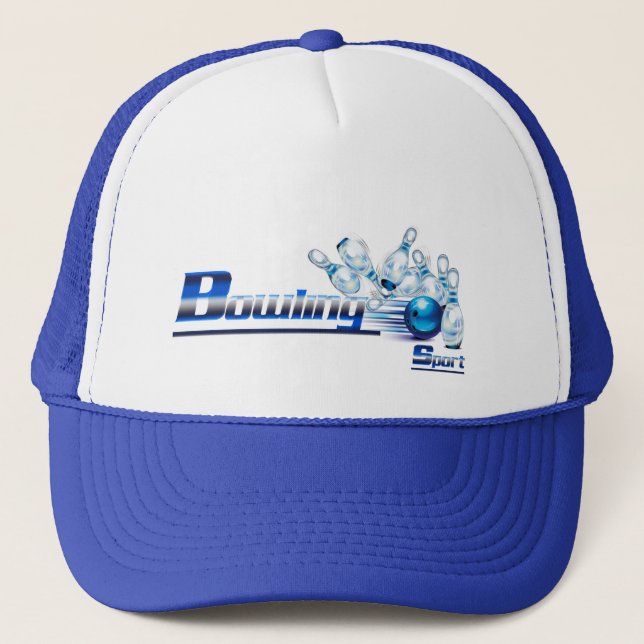 Casquette Broches de quilles et boule (Devant)