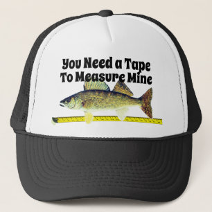 Casquette Brochets vairons drôles Pike et ruban métrique