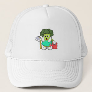 Casquette Brocoli comme fermier avec arrosage