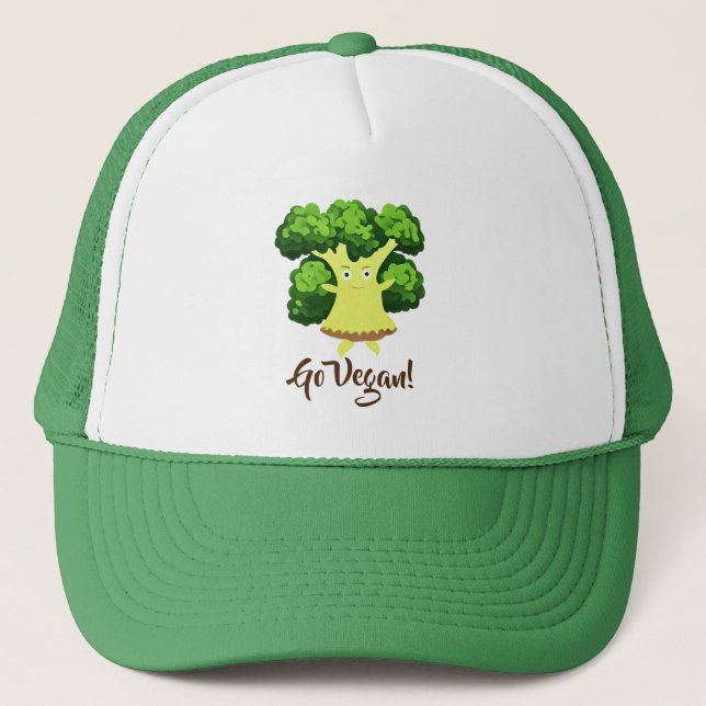 Casquette Brocoli drôle (Devant)