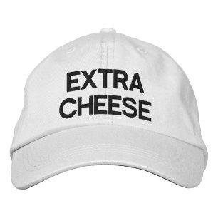 Casquette brodé au fromage supplémentaire