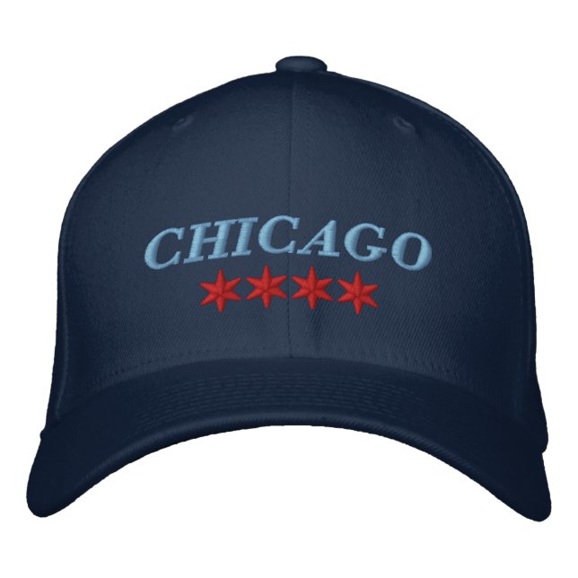 Casquette brodé Chicago (Devant)