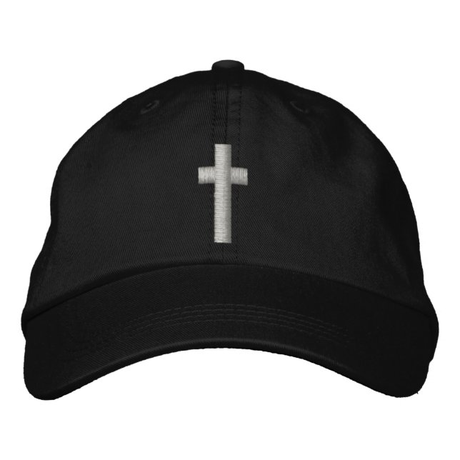 Casquette brodé de Christian Cross (Devant)