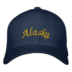 Casquette brodé de l'Alaska