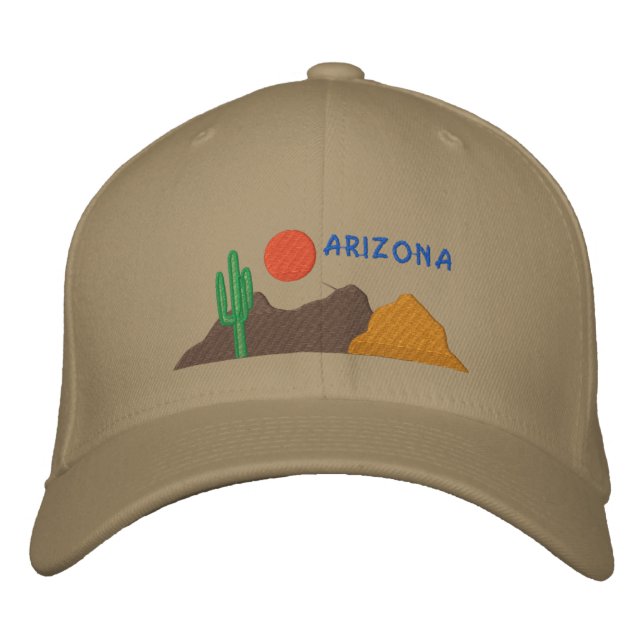 Casquette brodé de l'Arizona (Devant)