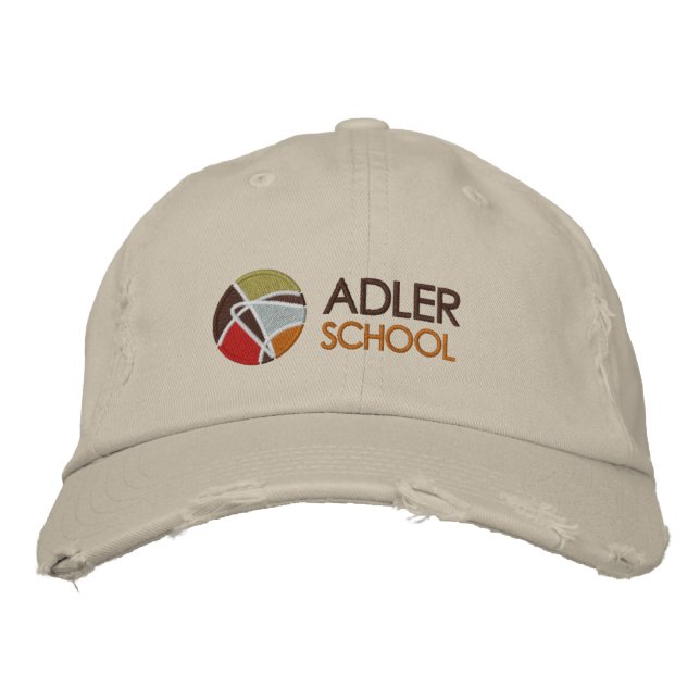 Casquette brodé de l'école Adler 3 (Devant)