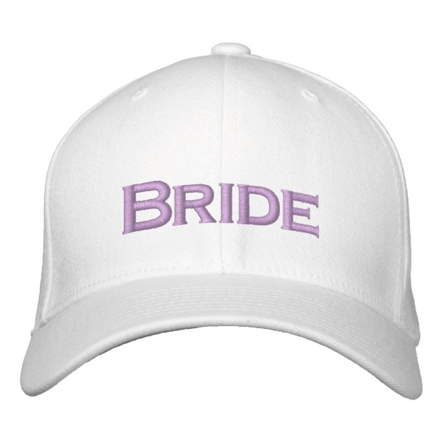 Casquette Brodé de mariée (Devant)
