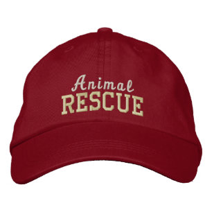 Casquette brodé de sauvetage animal