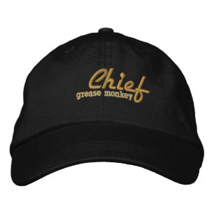 Casquette brodé du chef Grease Monkey
