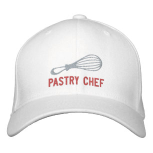 Casquette brodé du chef pâtissier