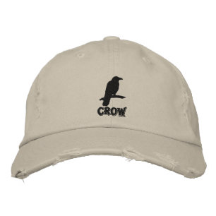 Casquette brodé du Corbeau noir