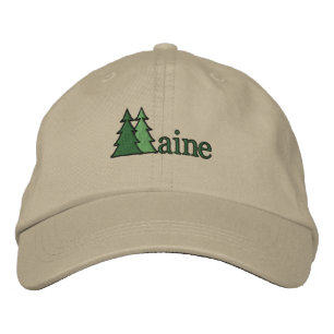 Casquette brodé du pin du Maine