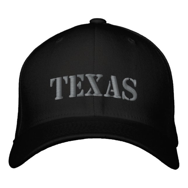 Casquette brodé du Texas (Devant)