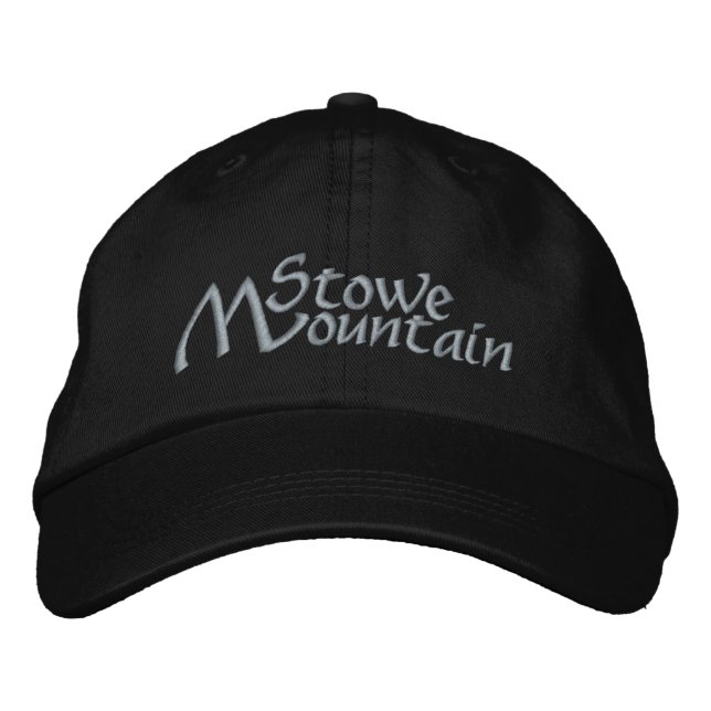 Casquette brodé du Vermont Stowe Mountain (Devant)