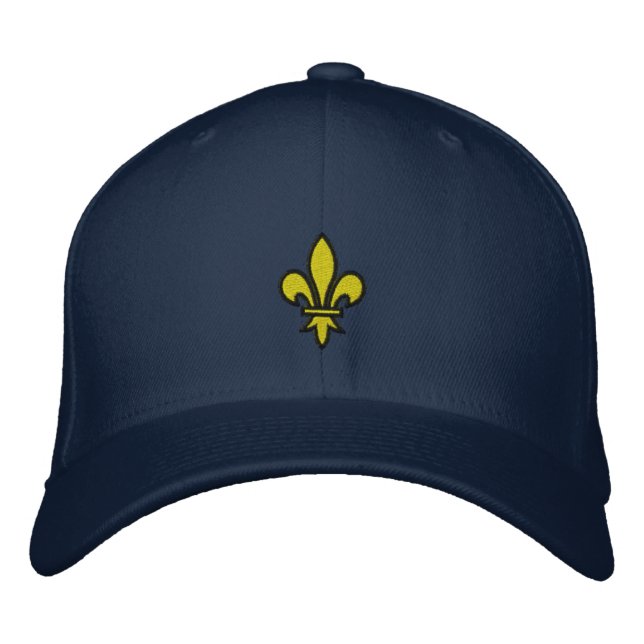 Casquette brodé Fleur De Lis (Devant)