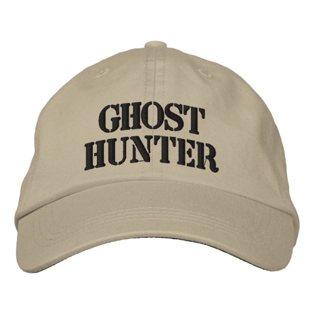 Casquette brodé Ghost Hunter (Devant)